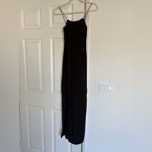 Buttery Soft Black Maxi Dress, Small, Excellent condition!